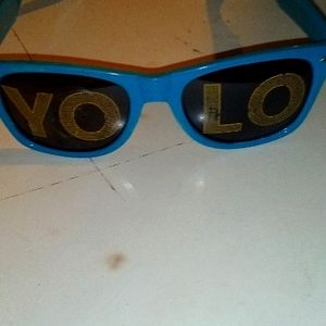 YOLO sun glasses